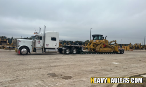 Transporting a Cat D6 VPAT to Idaho.