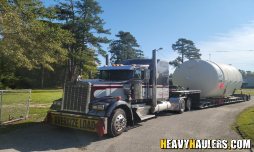 Transporting a Chemical Tank to Hawaii.