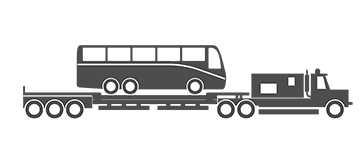 Motor coach Bus Illustration