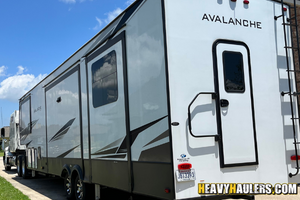 2021 Keystone Avalanche 395 BH delivered in Saint Crancisville, LA.