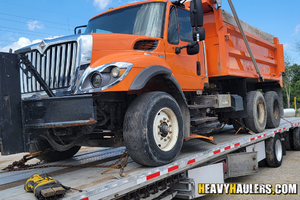 2010 International 7500 Dump Truck shipped to Hamilton, OH .