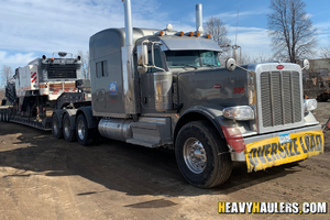 Hauling a 2016 WIRTGEN W210i to Texas.