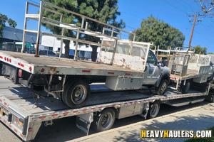 2 Ford F550 Trucks transported to Reno, NV.
