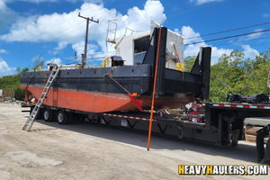 Shipping a 1994 Marine Inland Fabrication Pushboat.