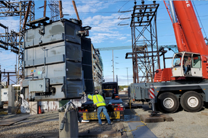 hauling a transformer.