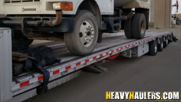 Drop Deck Trailer Shipping