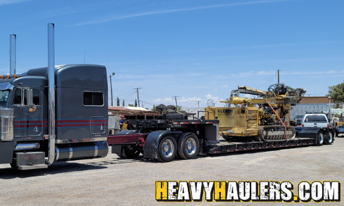 Klemm Trac Drill Rig Transport