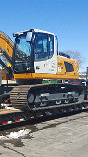 Shipping a Excavator