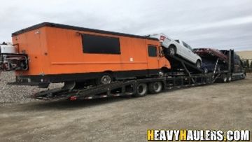 Shipping a workhorse food truck.